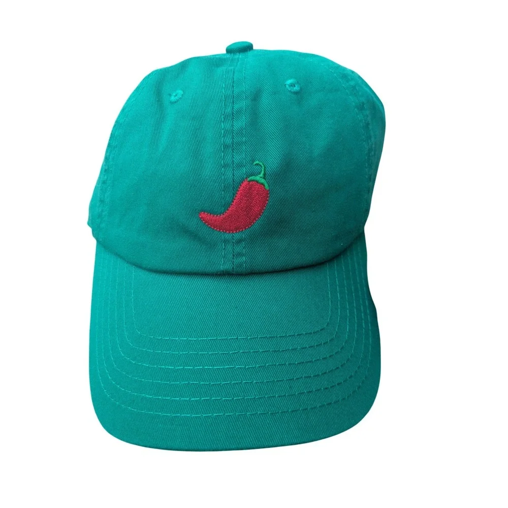 Steve Madden Sunglasses & Chili Pepper Baseball Cap Accessory Set Teal Green